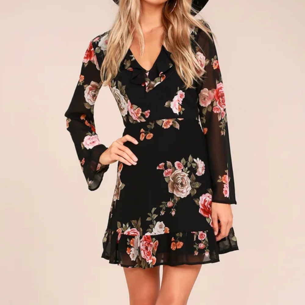 Lulus floral dress